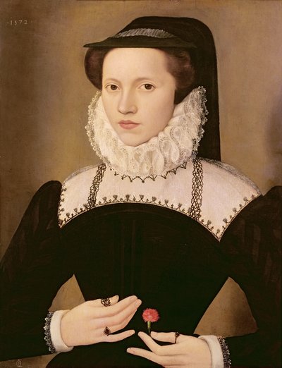 Porträt von Anne Waltham, 1572 von François Quesnel